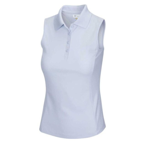 GREGNORMAN PROTEK SLEEVELESS POLO W Dámské golfové polo triko, světle modrá, velikost