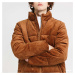 Urban Classics Boxy Corduroy Puffer Jacket Brown