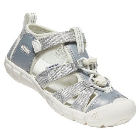 Keen Seacamp Ii Cnx Children Dětské hybridní sandály 10031335KEN silver/star white
