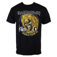 Tričko metal pánské Iron Maiden - Killers World Tour 81 - ROCK OFF - IMTEE43MB