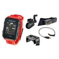 Sigma Pulsmetr iD.TRI SET Neon Red 24280