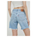 Džínové šortky Levi's dámské, hladké, medium waist