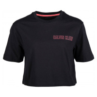 Calvin Klein CROPPED SHORT SLEEVE T-SHIRT Dámské tričko, černá, velikost