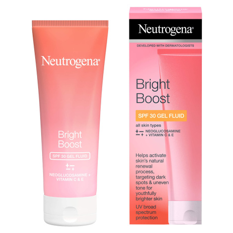 Neutrogena Rozjasňující pleťový gel SPF 30 Bright Boost (SPF 30 Gel Fluid) 50 ml