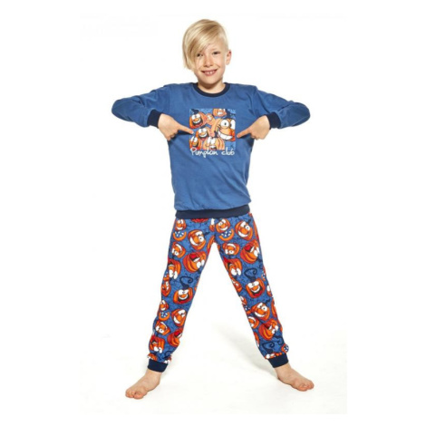 Chlapecké pyžamo Cornette 976/123 Pumpkin | modrá