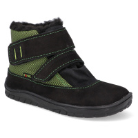 Barefoot dětské zimní boty Fare Bare - A5143211+A5243211 zelené