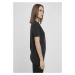 Ladies One Line Tee - black