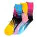 Meatfly 3 PACK - ponožky Color Scale socks - S19 Multipack
