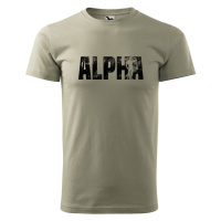 DOBRÝ TRIKO Pánské tričko s potiskem Alpha