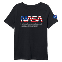 Nasa licence Chlapecké tričko NASA 5202135, černá Barva: Černá