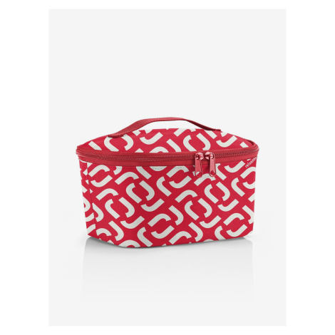 Bílo-červená vzorovaná chladící taška Reisenthel Coolerbag S Pocket