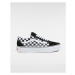 VANS Checkerboard Old Skool Platform Shoes Women Black, Size