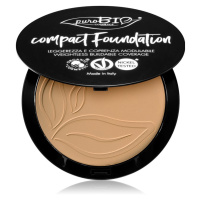 puroBIO Cosmetics Compact Foundation kompaktní pudrový make-up SPF 10 odstín 03 9 g
