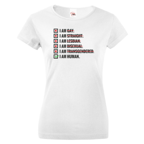 Dámské triko LGBT - skvělé triko s LGBT tématikou BezvaTriko