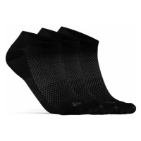 Ponožky Craft Core Dry Footies 3-Pack Black