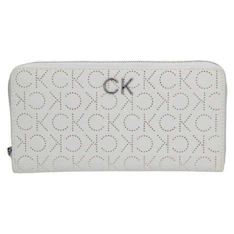 Dámská peněženka Calvin Klein Jolnae - krémová