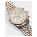 Michael Kors MK5735 Lexington bracelet watch in mixed metal-Silver
