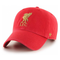 Kšiltovka 47brand EPL Liverpool červená barva, s aplikací