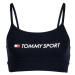 Tommy Hilfiger CO/EL LOW SUPPORT BRA Dámská podprsenka, tmavě modrá, velikost