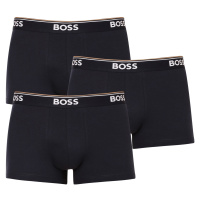 3PACK pánské boxerky BOSS tmavě modré (50475274 480)