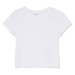 Cropp - Hladké tričko - Bílá