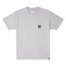 Dc shoes pánské tričko DC Star Pocket Heather Grey | Šedá