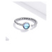 Stříbrný prsten univerzální velikosti s opálem ONESIZE