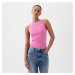 Tílko GAP Sleeveless Modal Shell Indie Pink