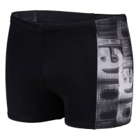 Pánské plavky arena overlap swim short black/white multi xxl - uk40