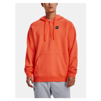 Oranžová pánská mikina Under Armour UA Rival Fleece 1/2 Zip HD