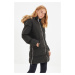 Trendyol Winter Jacket - Black - Basic