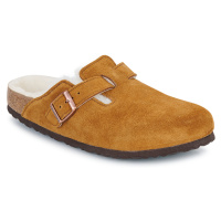 Birkenstock Boston Shearling LEVE Mink LAF Hnědá