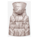 Bledě dámská vesta s kapucí (B8171-51)