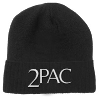 RockOff 2PAC unisex čepice BEANIE - černá