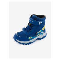 Modré dětské zimní kotníkové boty ALPINE PRO Colemo
