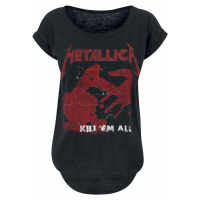 Metallica Kill 'Em All Shattered Dámské tričko černá