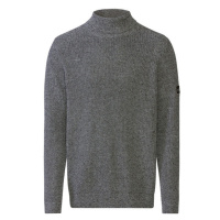 LIVERGY® Pánský úpletový svetr (černá/bílá)