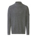 LIVERGY® Pánský úpletový svetr (černá/bílá)