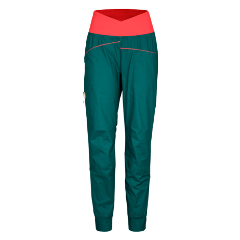 Dámské kalhoty Ortovox Valbon Pants W pacific green