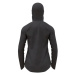 Odlo W ASCENT PW 220 MID LAYER HOODY Dámská mikina, tmavě šedá, velikost