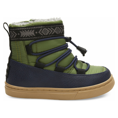 Light Pine Quilted/Pebbled Synthetic Leahter WR Tiny Alpine Boot