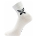 Dámské ponožky Boma - Tatoo, bílá Barva: Bílá