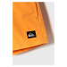 Dětské plavkové šortky Quiksilver SOLID YTH 14 oranžová barva