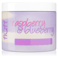 Fluff Blueberry & Raspberry tělový peeling 160 ml