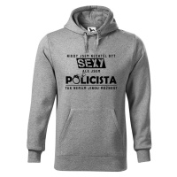 DOBRÝ TRIKO Pánská mikina s potiskem Sexy policista