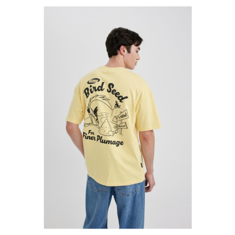 DEFACTO Looney Tunes Comfort Fit Crew Neck Short Sleeve T-Shirt