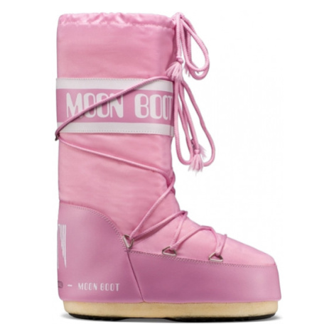 MOON BOOT-Icon Nylon Jr pink Růžová