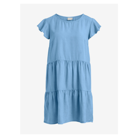 Světle modré šaty VILA Gia - Dámské