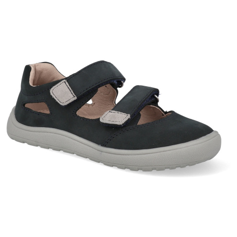 Barefoot dětské sandály Protetika - Pady Marine černé/šedé