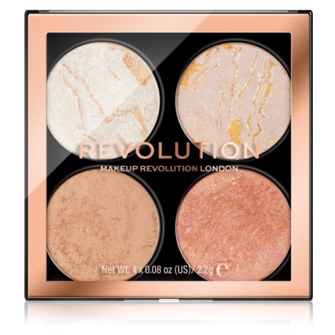 Makeup Revolution Cheek Kit paletka na tvář odstín Take a Breather 4 x 2.2 g